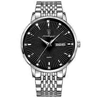 Durable Stainless Steel Analog Watch