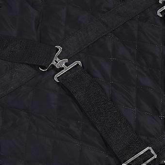 Horse Winter Blanket Adjustable Water Proof Breathable Horse Care Blanket for All Season Use Black