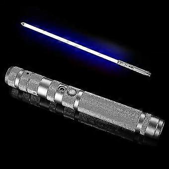 RGB Light Saber, 2 in 1 Linkable Electronic Light Sword with 7 Colors, FX Sound, Metal Handle, 2000mAh Battery, for Kids Adults Cosplay Halloween