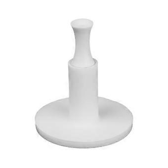 4x White Rubber Golf TEE