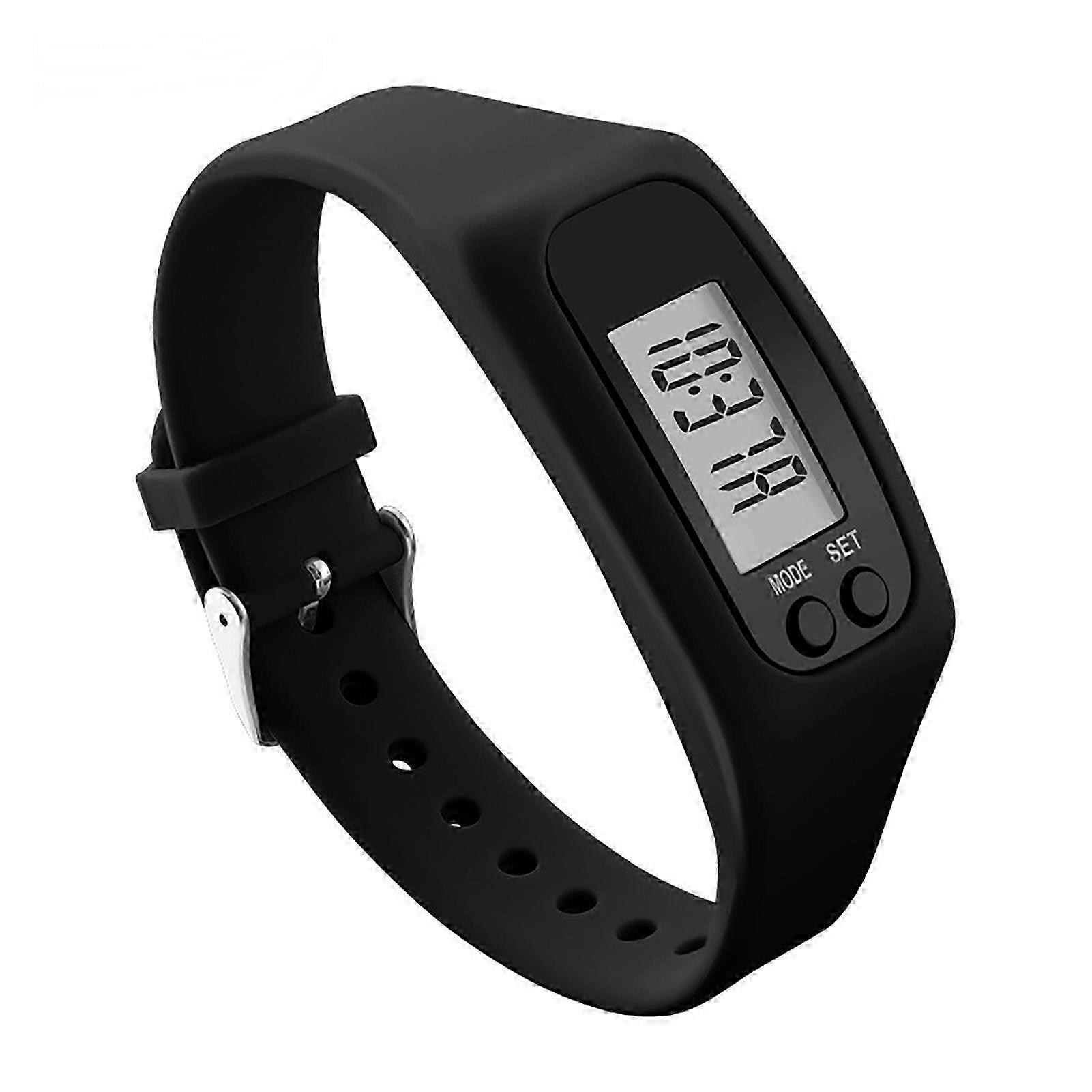Ergonomic Walking Pedometer Watch