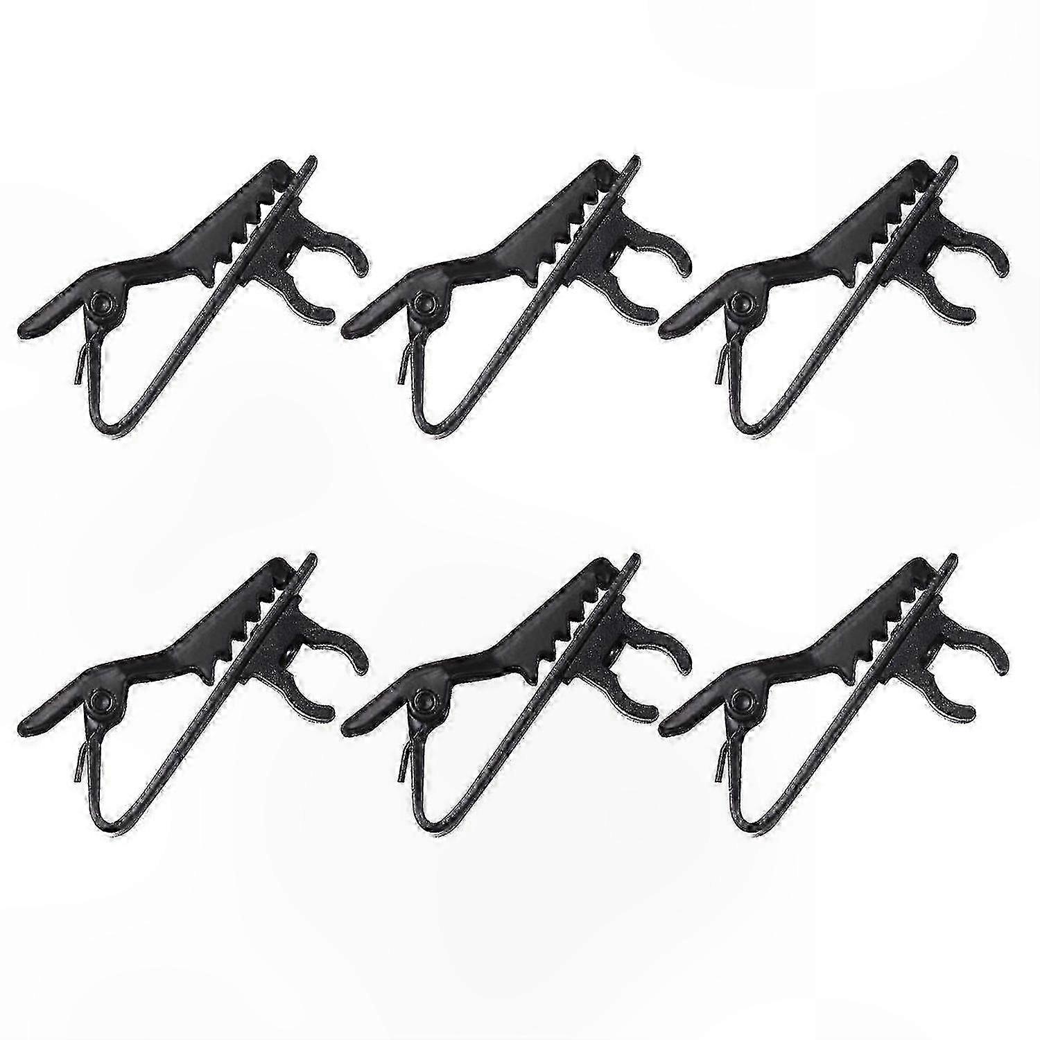 10 Pack Lavalier Microphone Clips for Lapel, Tie, and Accessory Mounting