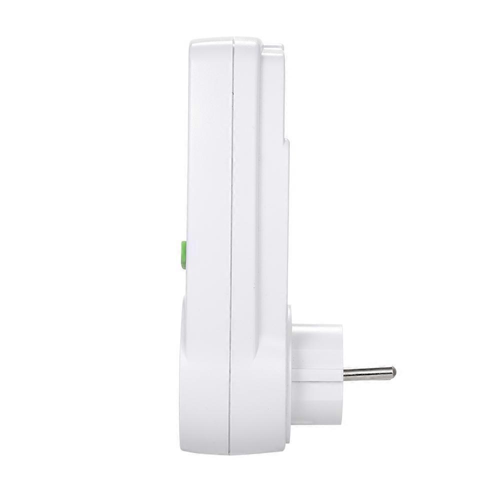 Digital Wattmet Power Meter Energy Meter Voltage Chart Power Measuring Socket Indoor Countdown Timer Socket Grounded