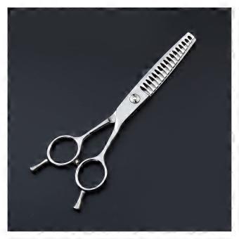 Professional Hair Thinning Scissors 17 Teeth Stainless Steel Shears with Precise Thinning Control for Salon and Pet Grooming