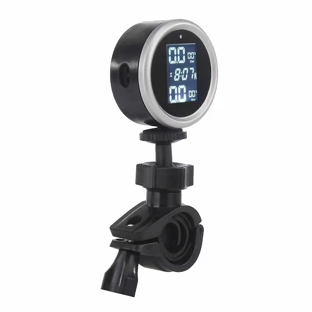 Universal Motorcycle Digital Display Motorcycle Tire Pressure Monitor Set