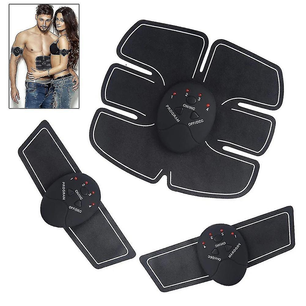 Abs Stimulator Machine Abdominal Muscle Training Belt Ems Trainer Body Fitness Belt Exercise Workout