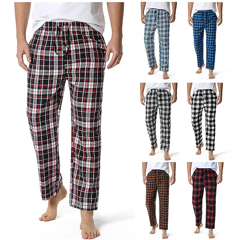 Mens Classic Flannel Lounge Sleep Pajama Pant