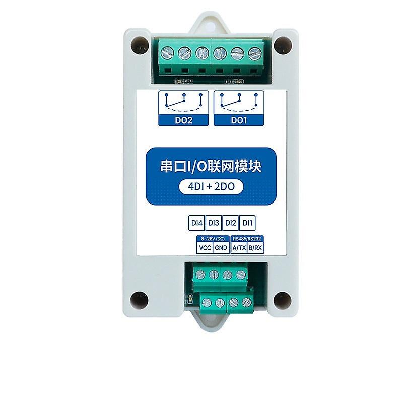 Modbus Rtu Serial Port I/o Networking Module 4di+2do Ma01-axcx4020(rs485) Rs485 Data Acquisition And Monitoring 8 Digital Output