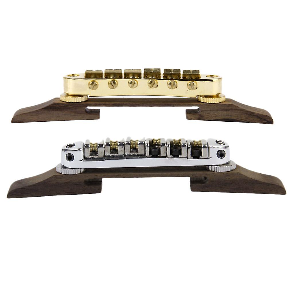 Rosewood Bridge For Jazz Guitar