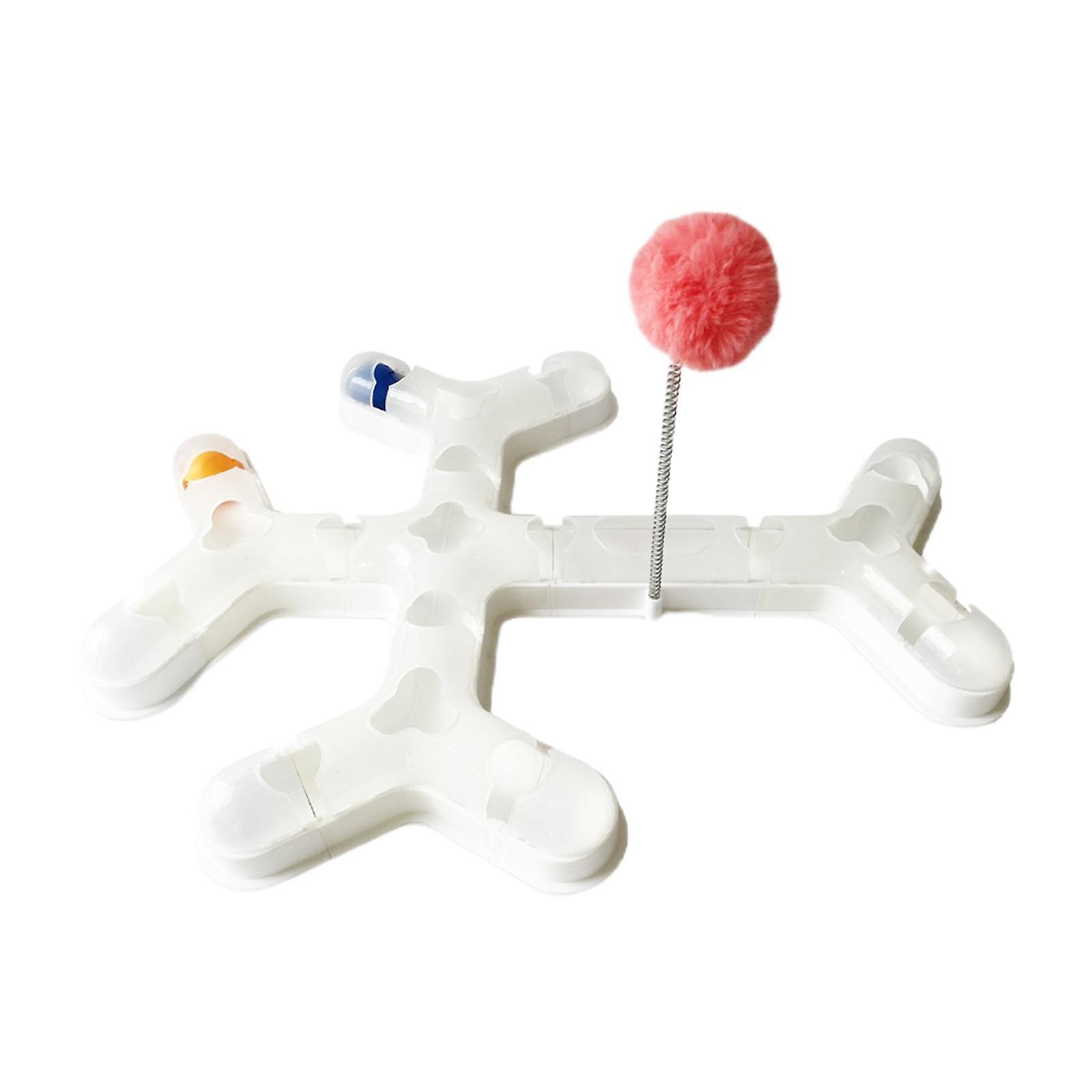 Cat Interactive Toy Turntable Toys Exercising Funny Training Kitten