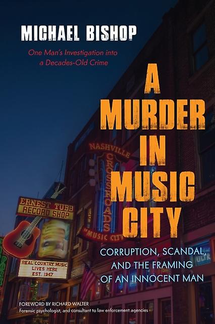 A Murder In Music City by Michael Bishop Paperback Book