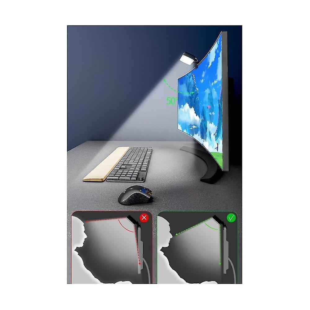 Mini Mobile Phone Fill Light 2700k-6500k Led Live Selfie Light Computer Fill Light Video Conference