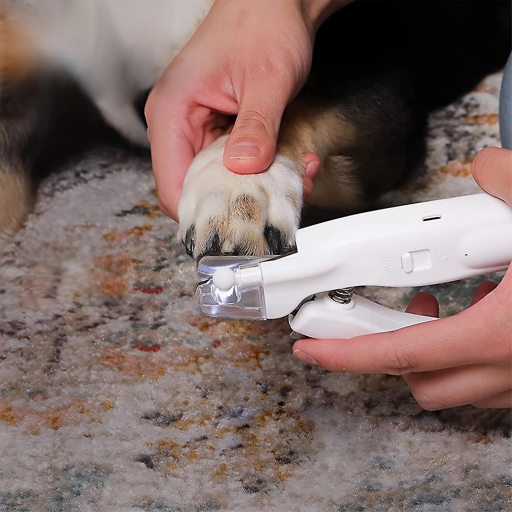 The Ultimate Pet Grooming Tool: 2-in-1 Dog & Cat Nail Clipper & Grinder!