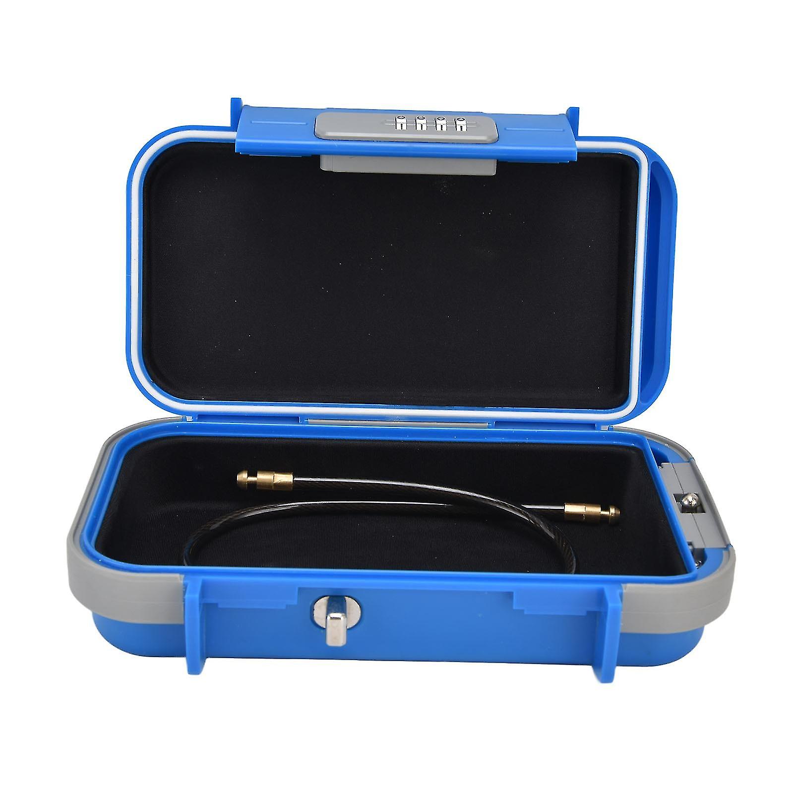 Lockbox Password Protection Lanyard Design Environmental Friendly Fine Workmanship Storage Box