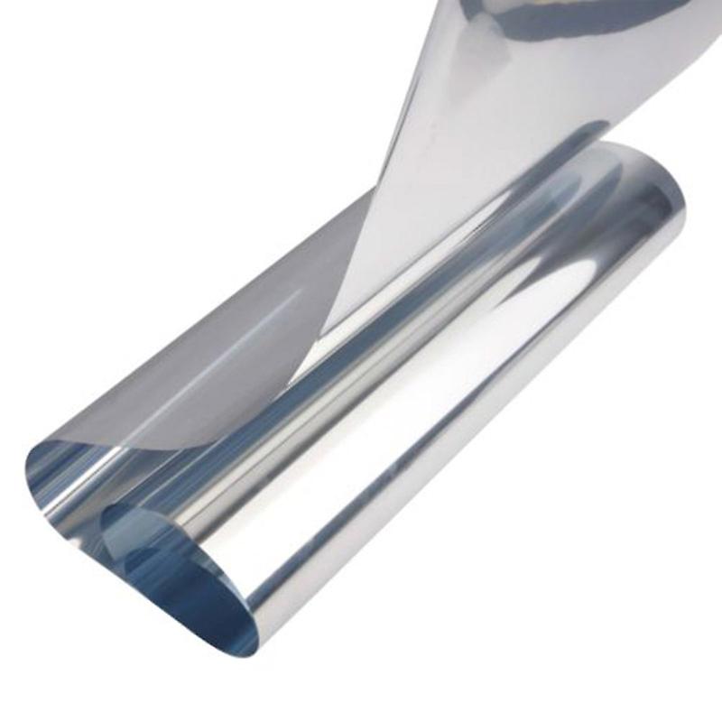 1 Way Mirror Thermal Film Daytime Privacy Static Non-adhesive Decorative Heat Control Anti Uv Tint For Home