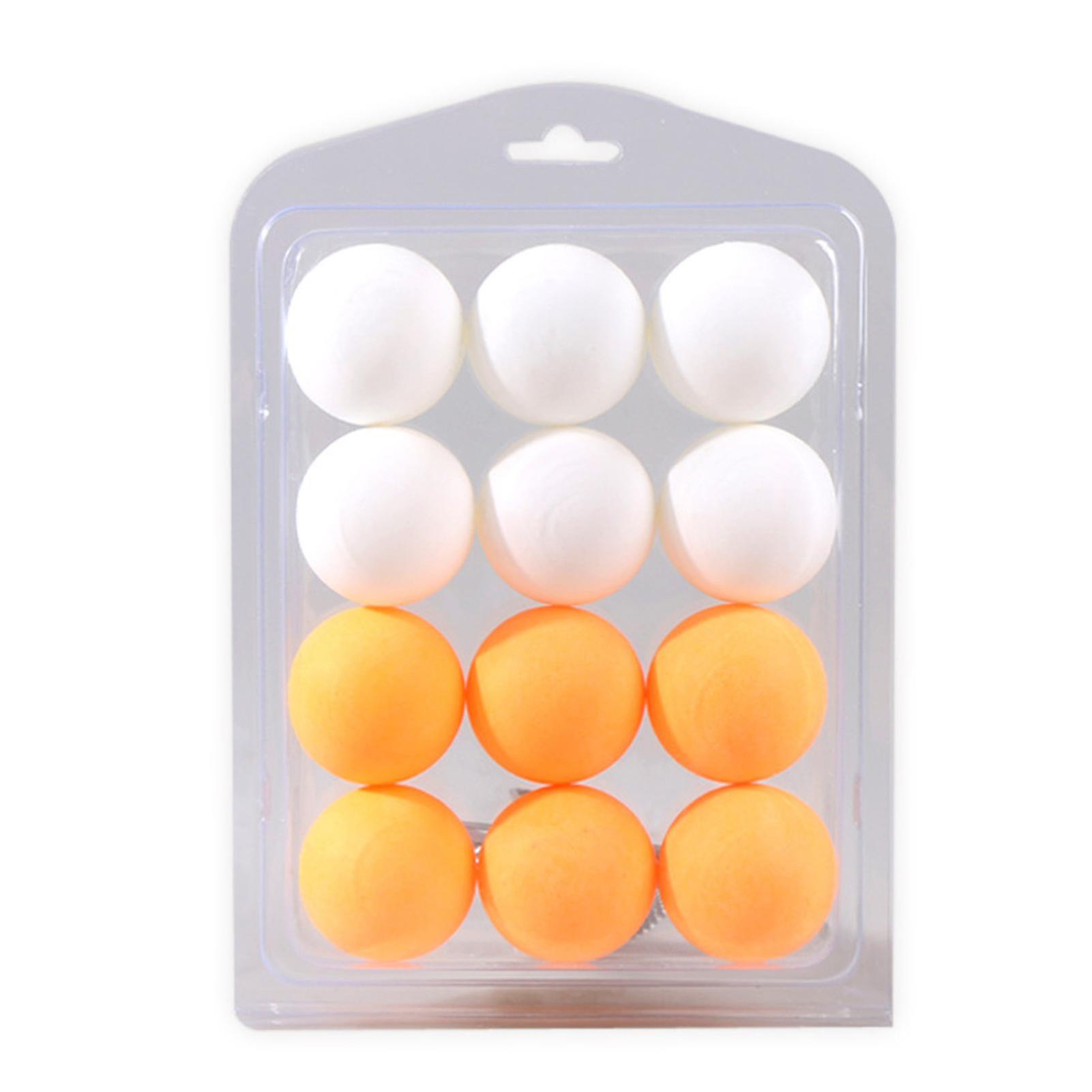 12pcs/κουτί Πινγκ-πονγκ Καλή ελαστικότητα Πολύχρωμη προαιρετική με τους αριθμούς Συμπαγής ανθεκτική στη φθορά Προπόνηση μπάλας Επαγγελματική προπόνηση αγώνα Επιτραπέζια αντισφαίριση Ba