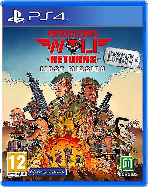 Operation Wolf Returns First Mission - Rescue Edition (PS4) - New & Sealed