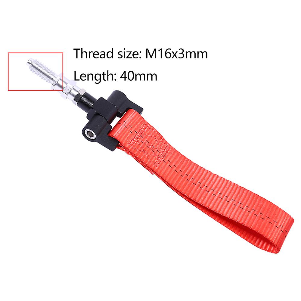 Universal Car Trailer Ring Tow Towing Hook Strap For Bmw E46 E30 E32 E36 E90 E91 European Car