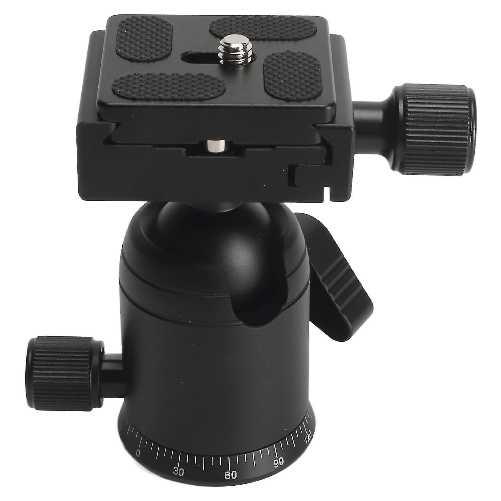 Panoramic Ball Head 360° Rotating Metal Tripod Head 3/8in Thread