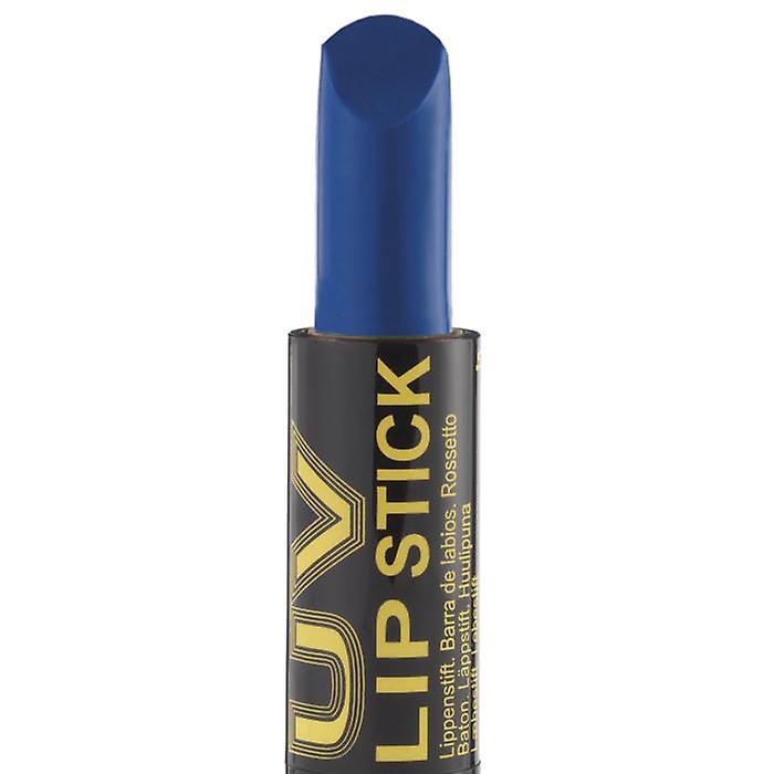 Stargazer UV Glow Neon Lipstick Lip Colour Make Up Bright Colours-Neon Blue