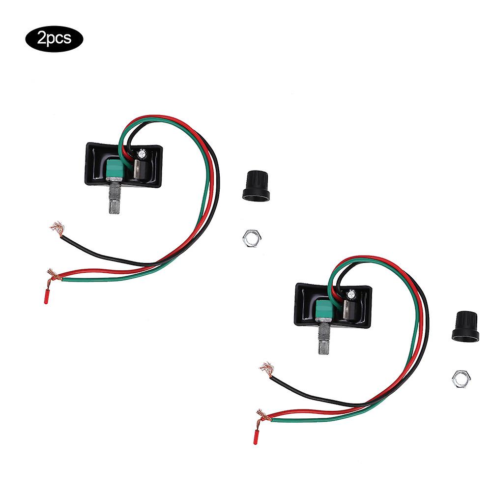 Agricultural Sprayer Adjustable Speed Switch 12V Electric Sprayer Speed Controller Durable Accessories 2-Pack Easy Installatio