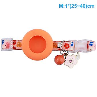 Printed Pendant Pet Adjustable Collar For Airtags Anti-lost Sleeve Outdoor Park
