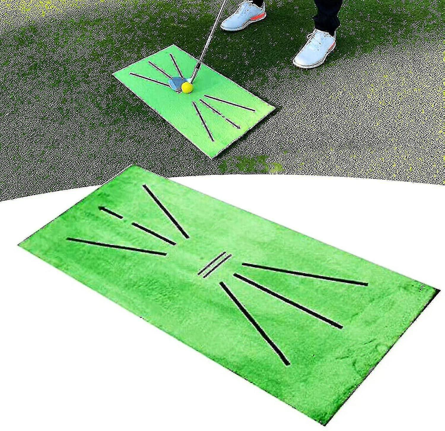 Golf Training Mat For Swing Golf Training Mat Batting Mini Golf Golf Training Aid Set