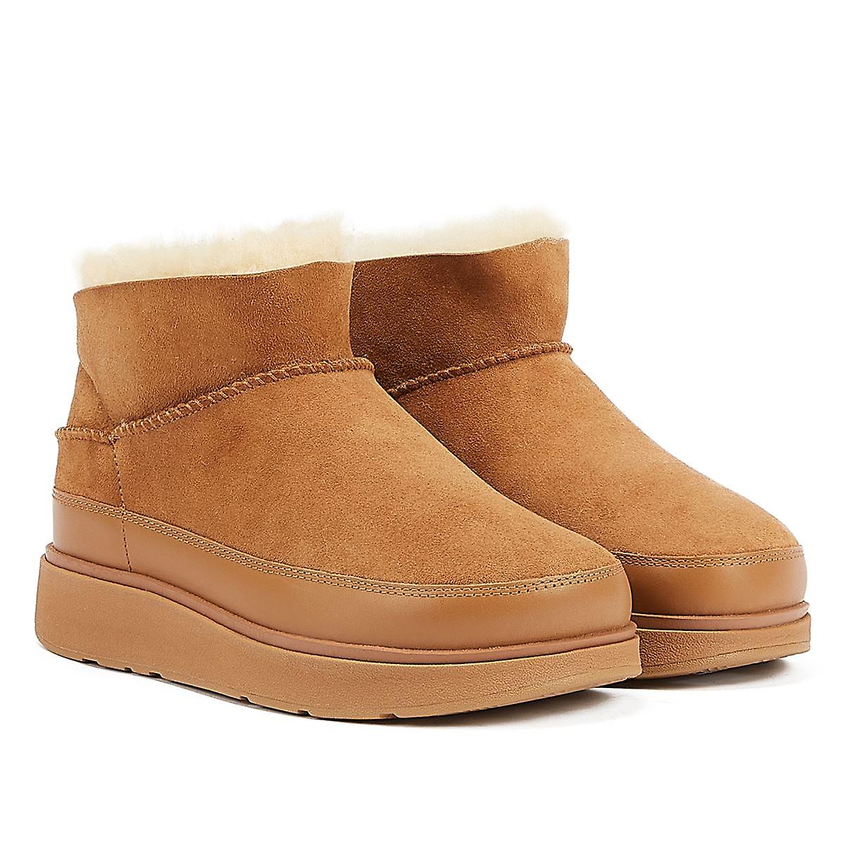 FitFlop Ultra Mini Women's Tan Boots