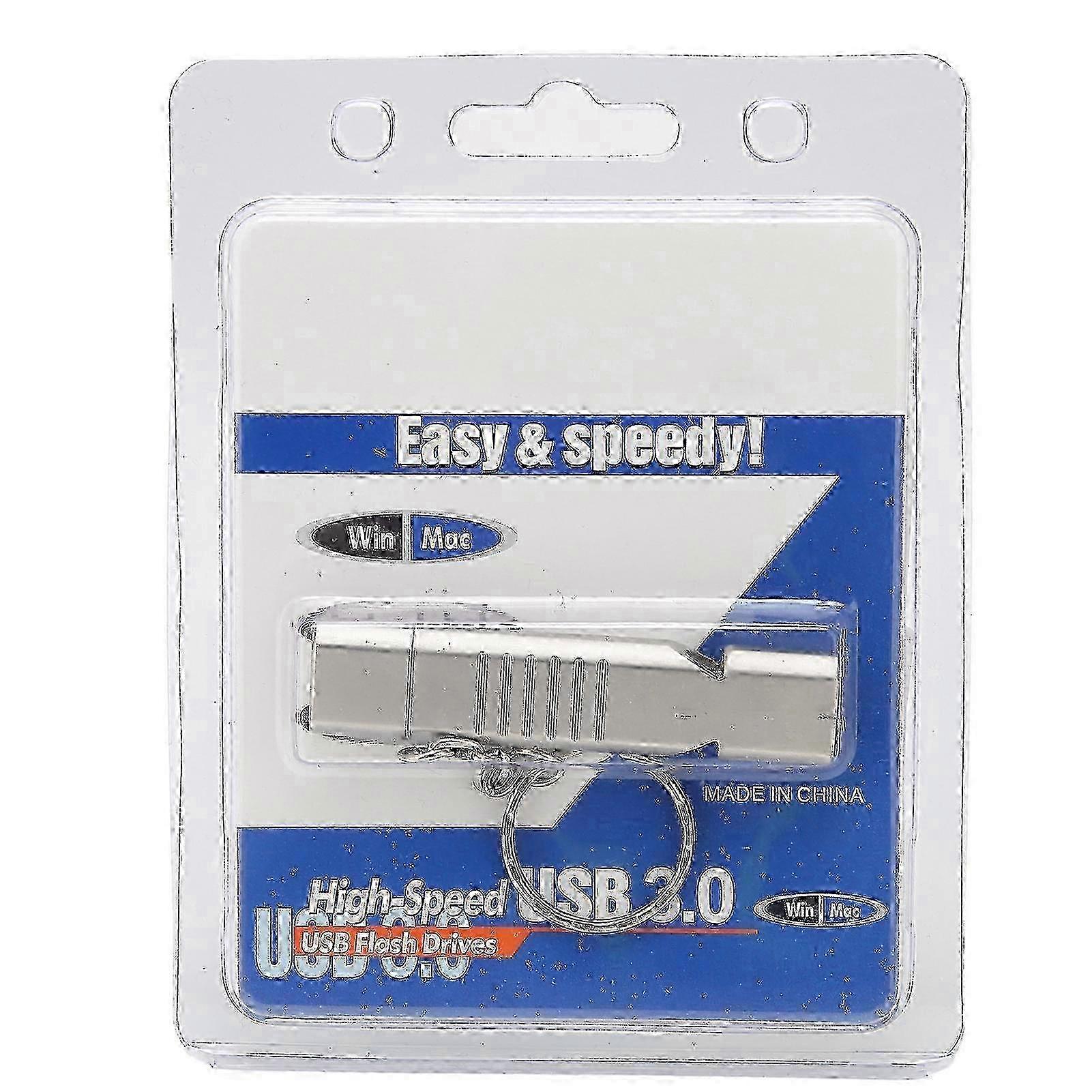 USB3.0 U Disk Self Protection Shockproof Small Compact Streamlined Appearance 2 in 1 Whistle Flash Drive