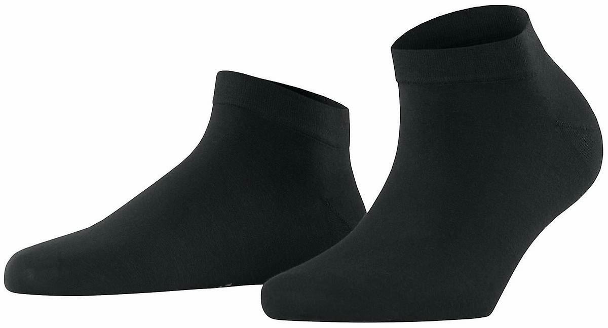 Falke Fine Softness Sneaker Socks - Black
