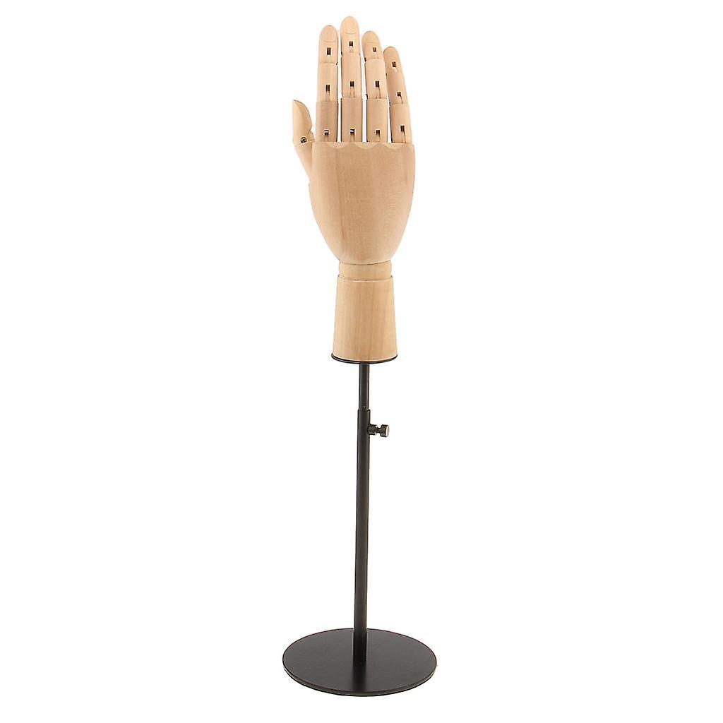 Adjustable Wood Mannequin Right Hand Artist Practice Trainning Display Tool