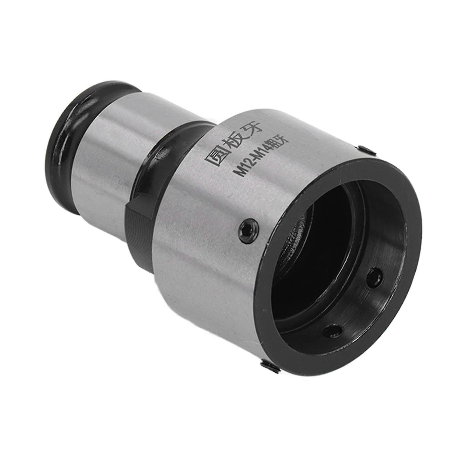 Round Die Chuck 31mm OD Interface Carbon Steel Precise Lathe Tool Round Die Tapping Collet Coarse Thread