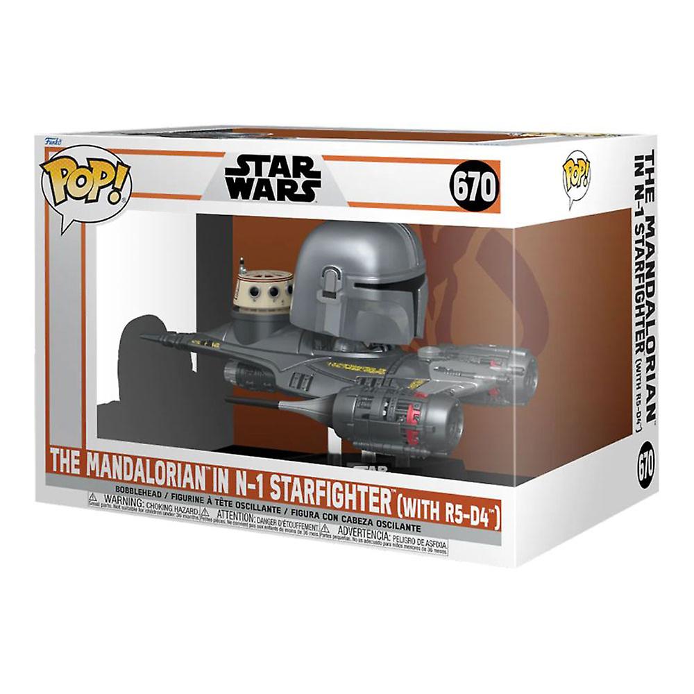 SW Mandalorian en N1 Starfighter et R5-D4, une attraction en vinyle à collectionner