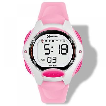 SUJI Kids Digital Watch for Girls Boys,Children Watches Waterproof Multi-Functional WristWatches with Alarm/Stopwatch(Pink)
