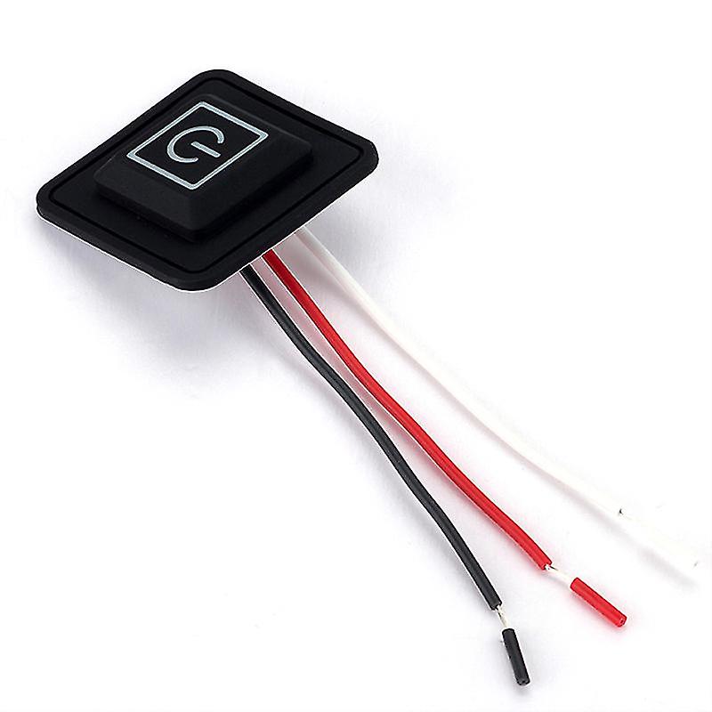 5v-15v 3 Gear Temp Control Waterproof Heating Switch Clothes Silicone Button-hao