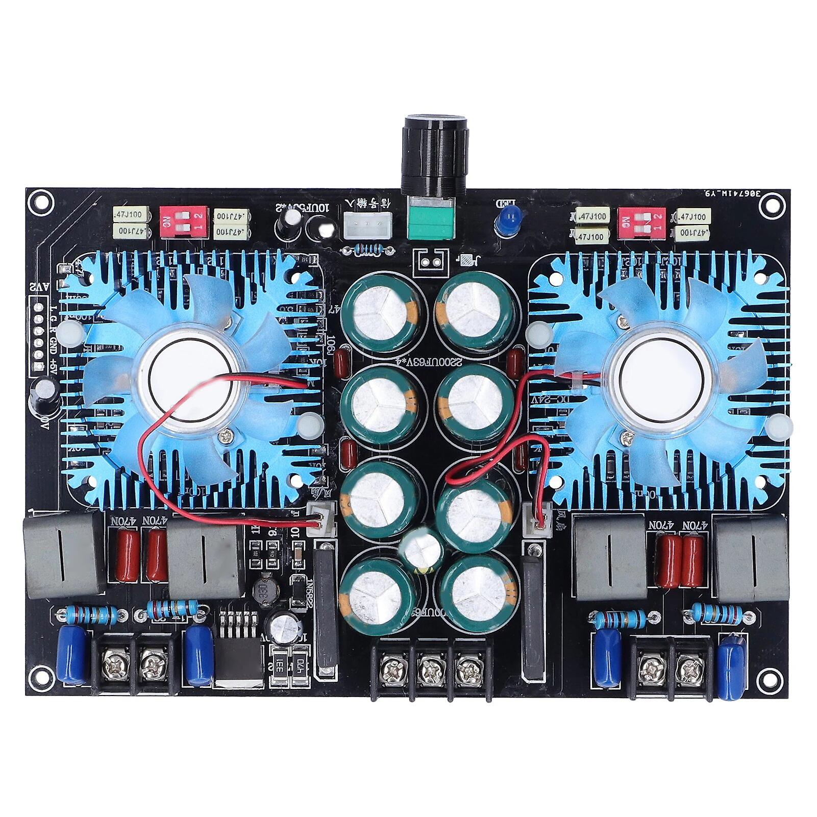 Audio amplification board for high accuracy digital power amplifier for multimedia devices~9072