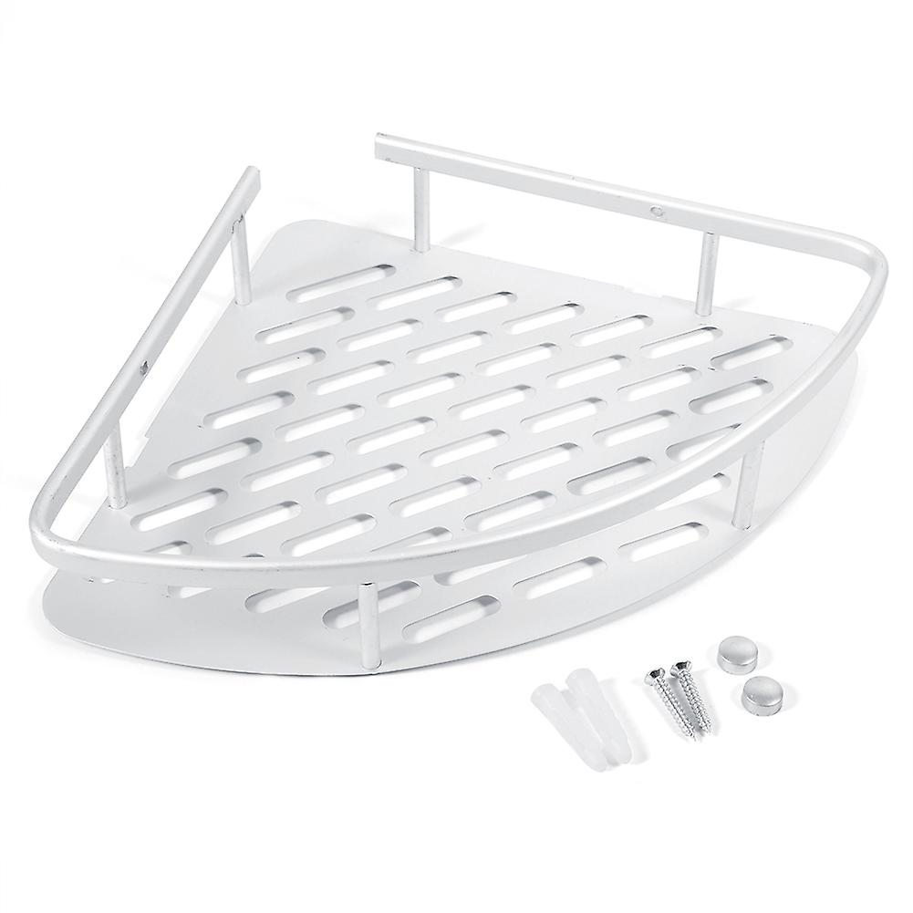 Triangular Space aluminum  Wall Mounted Shower Shampoo Soap Cosmetic Bathroom Shelf one layer