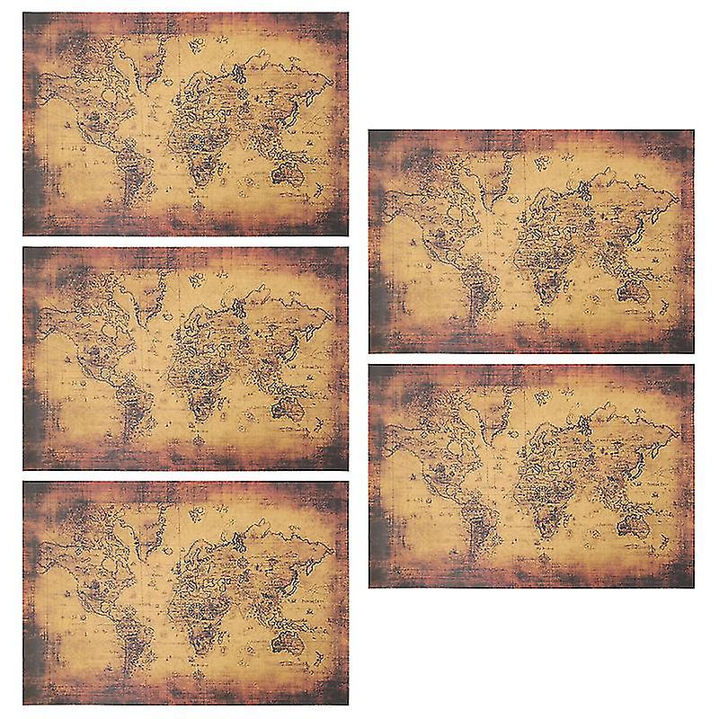 5pcs Kraft Paper Poster