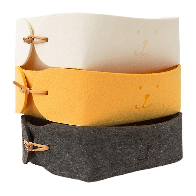 Felt Storage Basket For Sundries Holding