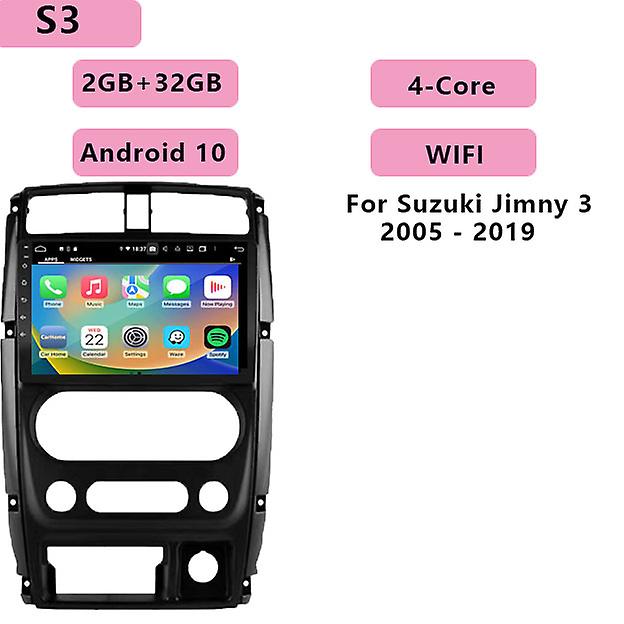 2 Din Auto Android Car Radio Multimedia Player 4g Carplay Gps Navigation No Dvd For Suzuki Jimny 2007 2008 2009 2010-2012