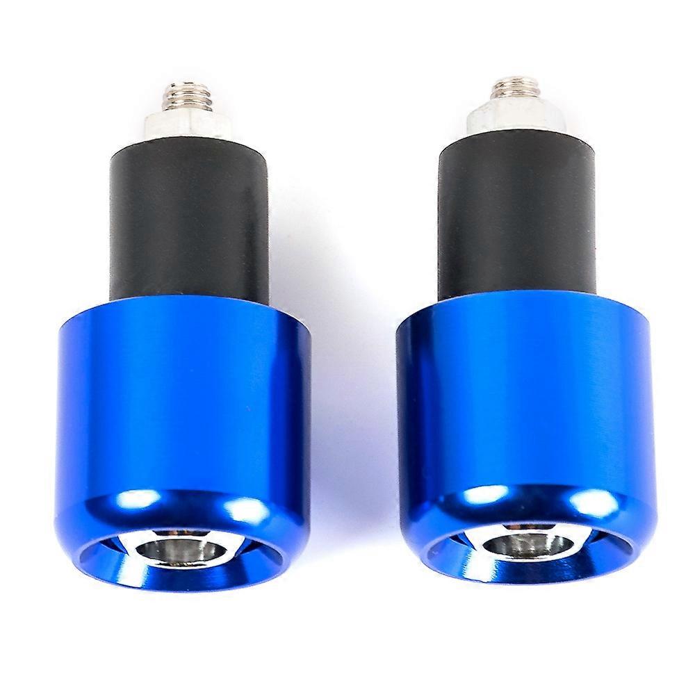 Motorcycle Handlebar End Plugs Anti-vibration Grip Bar End Caps Slider for 22mm 7/8 Handlebar with 18mm Inner Hole