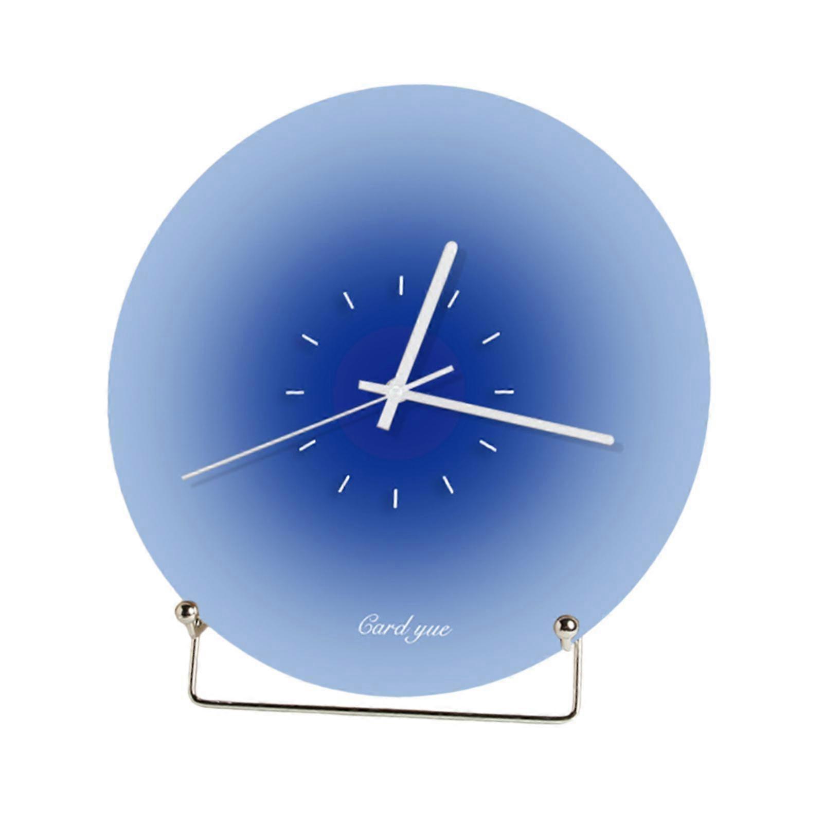 Wall Clock Nordic Mute Easily Hanging Table Clock for Kitchen Home Room style A