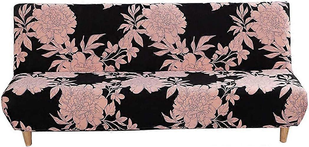 Sofa cover without armrests stretch 2 seater sofa cover foldable