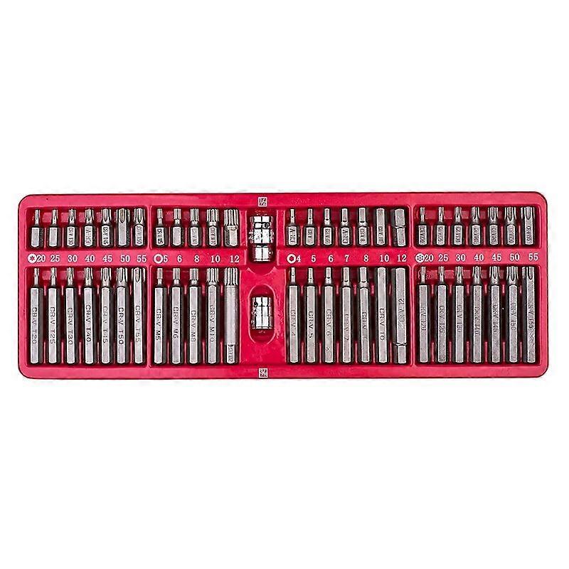 VT13095 54PC 1/2" 3/8" Impact Bits Set DC157539