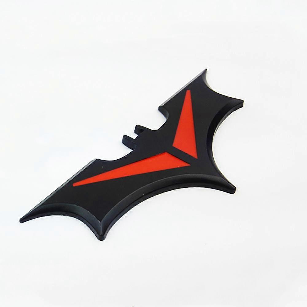 3D Chrome Metal Black/Red Batman Auto car Emblem Sticker Badge logo Tail Decal w12588548