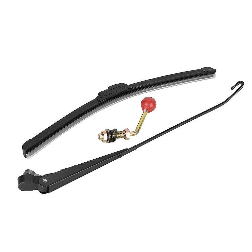 Car Auto Universal Manual Windscreen Windshield Wiper Set Fit for UTV Replacement Part