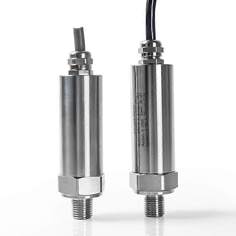 Oil Water Pressure Sensor Transmitter 4-20ma 0-10v G1/4 Pressure Transducer 0-10mpa 0-16mpa 304ss With Dc24v Support Customized
