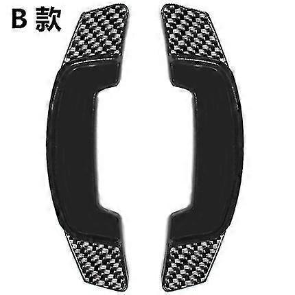 Paddle Shifter Extension Covers, Abs Carbon Fiber Steering Paddle Shifter Extension For Jaguar Xe Xf Xj F-type E-pace
