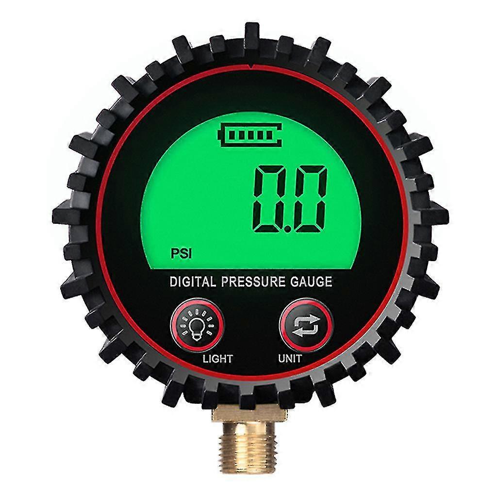 Digital Pressure Gauge With M11 Screw Thread & Rubber Protector 1% Accuracy