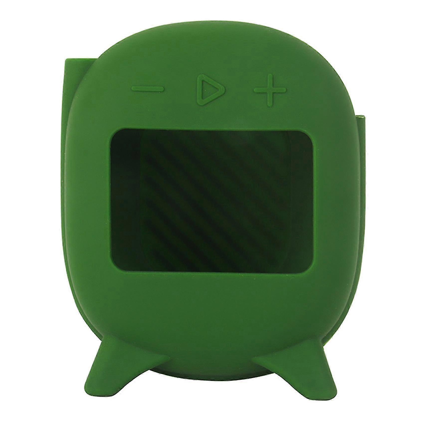 GYFDYM Compatible  With Jbl Clip4 Silicone Case Protective Cover Shell Anti-fall (green)